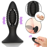 Remote controlled vibrating anal plug