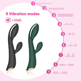 Vibrator with sucking function