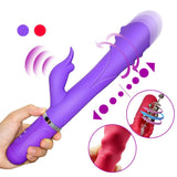 Sex Toy For Women | Rechargeable 36 Speed Vibrator Rotating Scalable Beaded Wand Massager