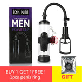 Penis Enlargement Enhancer trainer Erotic sex toy for Men | Remote control Penis Pump Vibrator Sucking Vacuum Pump Bullet Vibrator