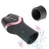 Penis Enlarger Pump | Penis Delay Trainer Vibrator Masturbation Cup Glans Stimulate Massager Sex Toys for Man