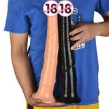 Big huge horse dildo realistic sex toys 42x6.5cm  | Woman and thrusting suction cup silicone large dildos telescopic