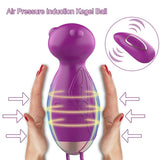 G Spot Strap on Vagina Ball Vibrators Sex Toys | Remote Control Silicone Pressure Sensor Bullet Egg Vibrators for Women